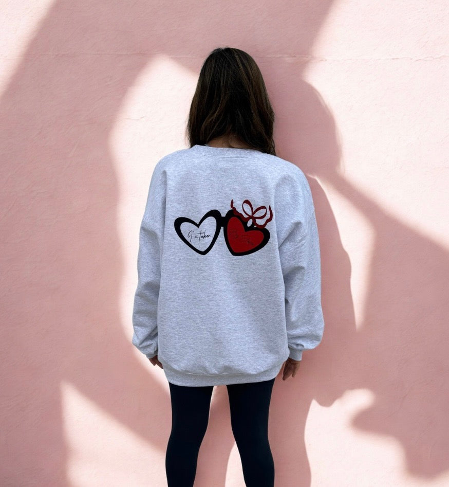 Taken by Jesus Locket Crewneck