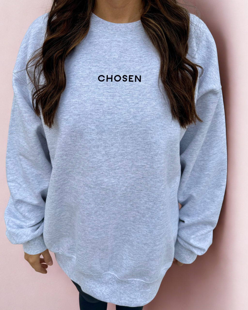 Taken by Jesus Locket Crewneck