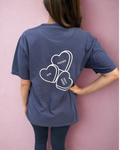 Navy Father, Son, and Holy Spirit Candy Hearts T-shirt