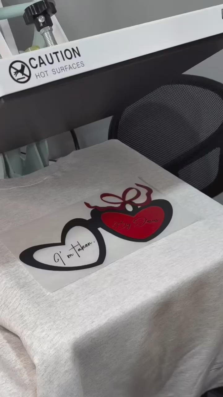 Taken by Jesus Locket Crewneck